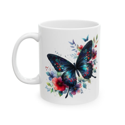 Butterfly Garden Mug: Vibrant Colors to Brighten Your Morning Routine